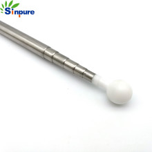 China Supply Stainless Steel Telescopic Pole End with Ball